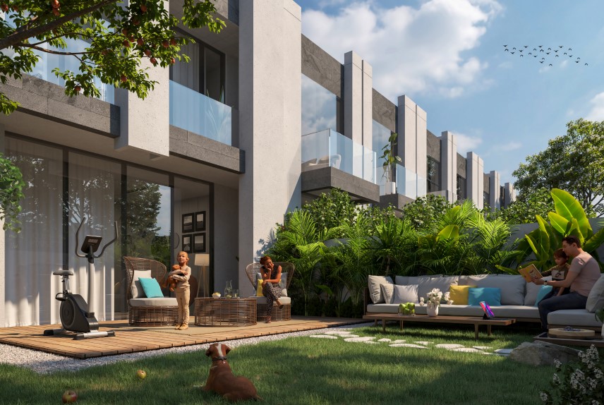 the villas represnet familu friendly communities in dubai