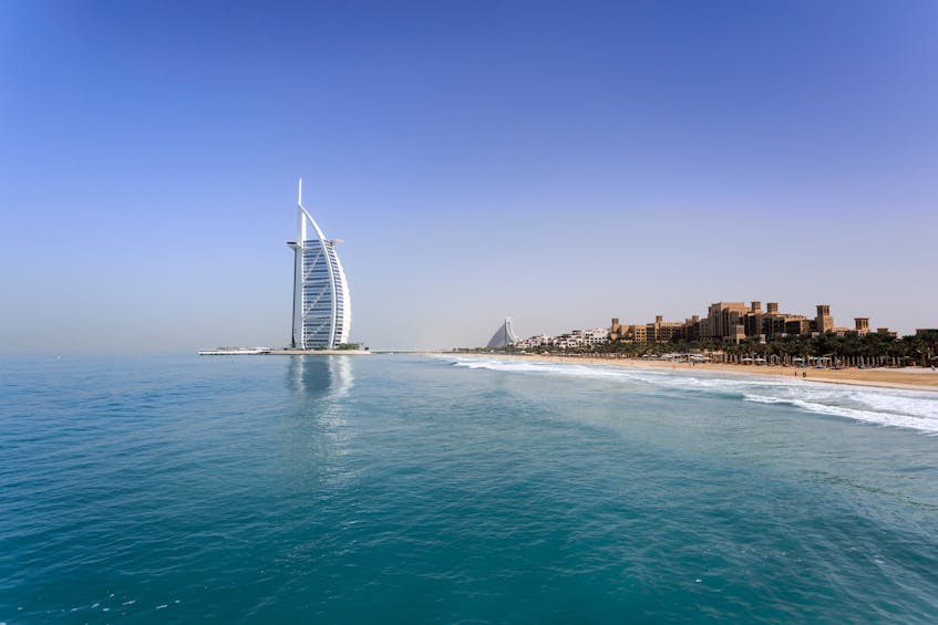 the burj al arab in ocean is one of the interesting facts about dubai